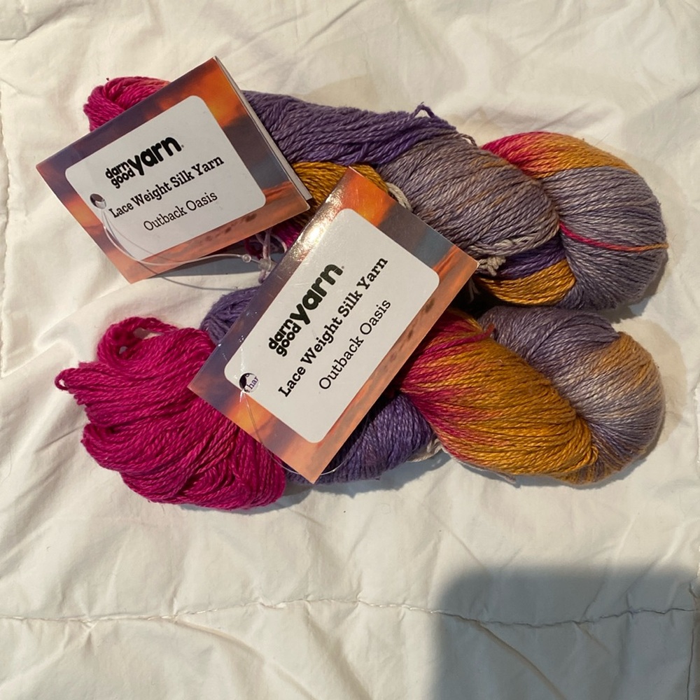 Lace Weight Silk Yarn